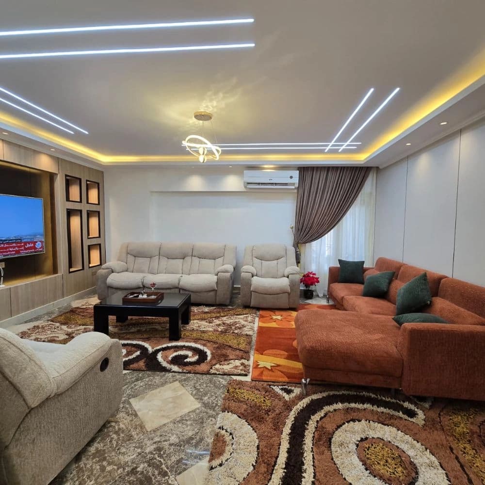 شقه للايجار المفروش تشطيب انيق -الدقى