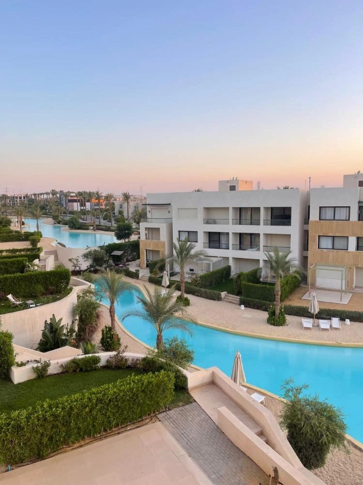 Chalet for Daily Rent in Azha Ain Sokhna Direct Lagoon View