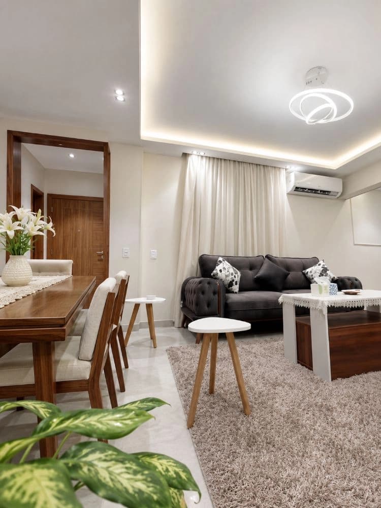Stylish 3BR Stay on Shehab Street, Mohandessin