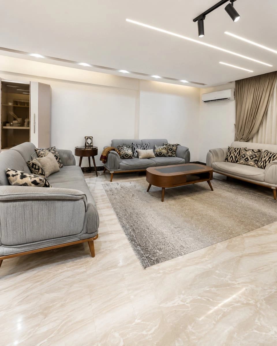 Private 3BR Retreat Just Off Shehab St, Mohandessin